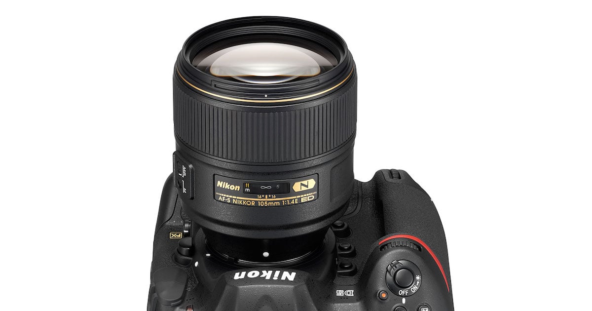 Nikon Unveils World's Fastest 105mm Lens, The Nikkor 105mm f/1.4E