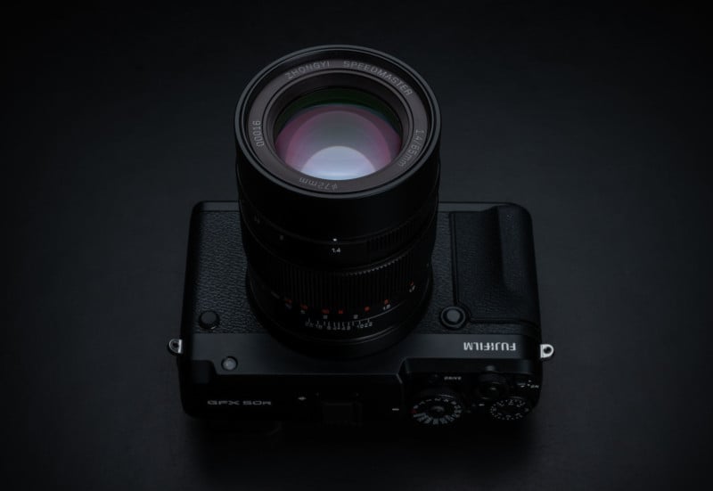 Mitakon Speedmaster 65mm f/1.4 Lens Unveiled for Fujifilm GFX