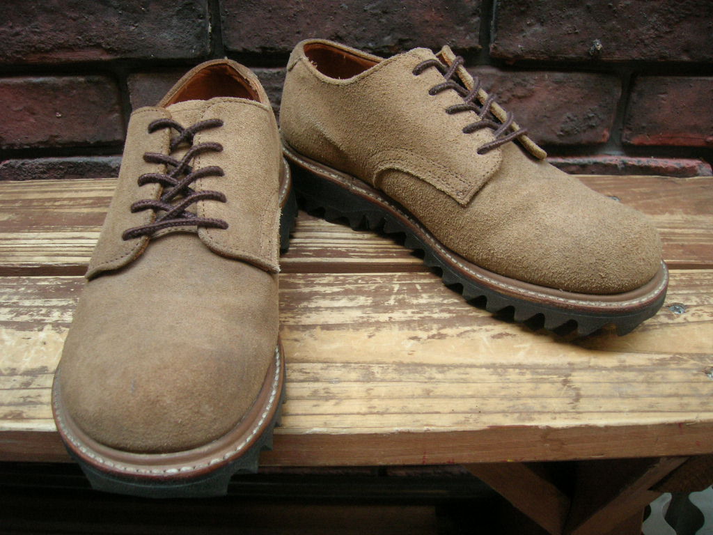 MADE IN U.S.A 「Ragayyo King」 RIPPLE SOLE SUEDE BOOTS : PUSH 