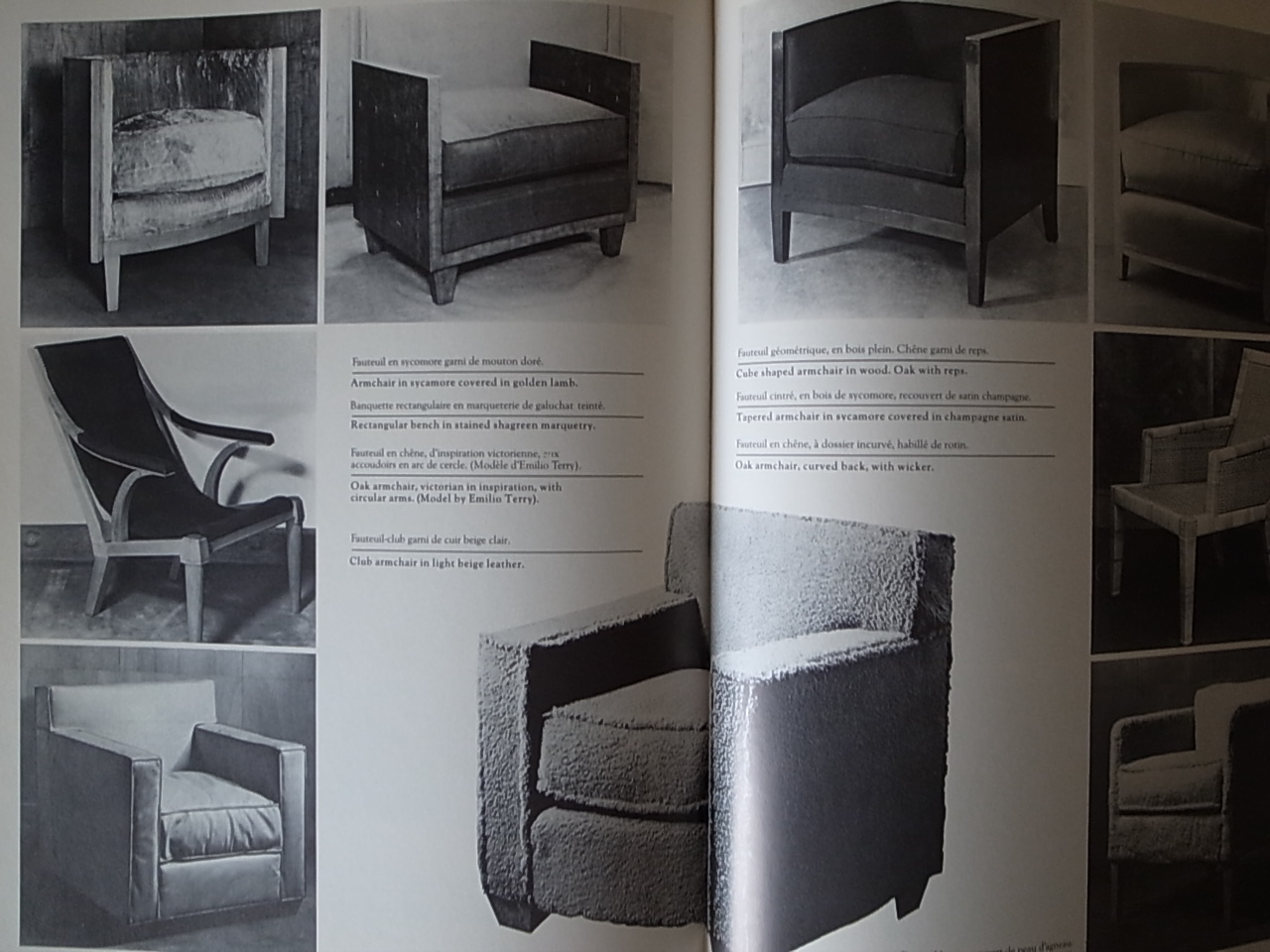 JEAN-MICHEL FRANK / Adolphe Chanaux : Books & Things