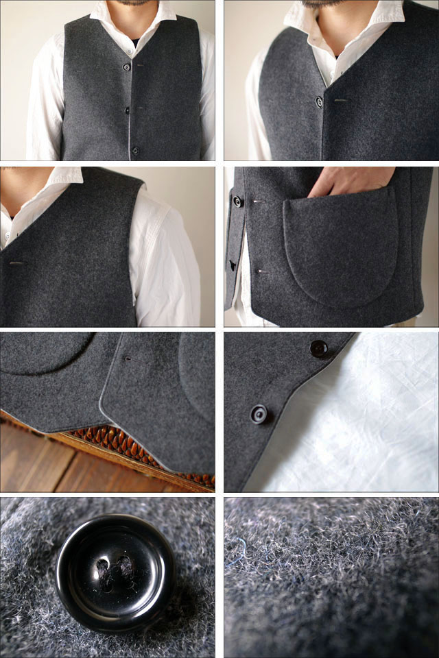 EEL [イール] CHIC VEST シックベスト [EAW-11107A] MEN'S : refalt blog