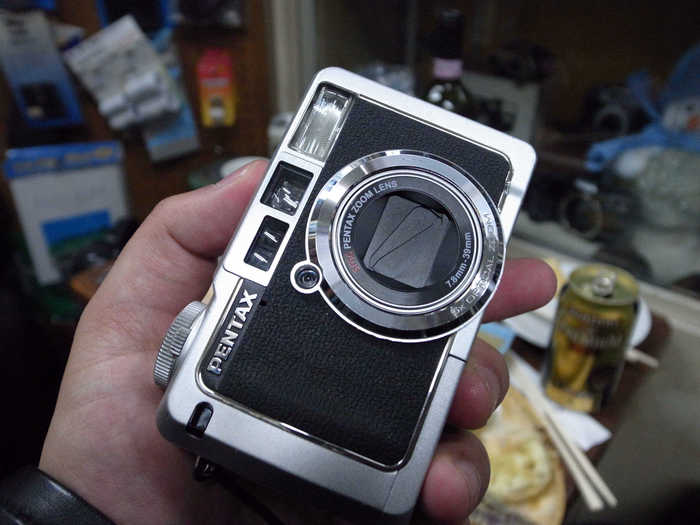 PENTAX Optio 750Z : CAMERAと一緒