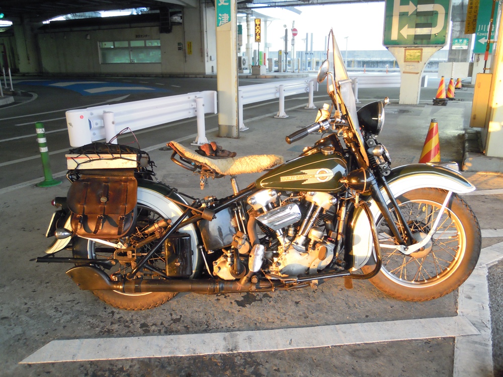 バイク用ETC装着!! : The First Knucklehead & Buco ☆ポンコツ日記☆