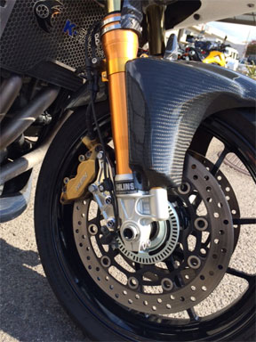 CB1300SB/ABS オーリンズFフォーク！ : パーツランドイワサキ高松店