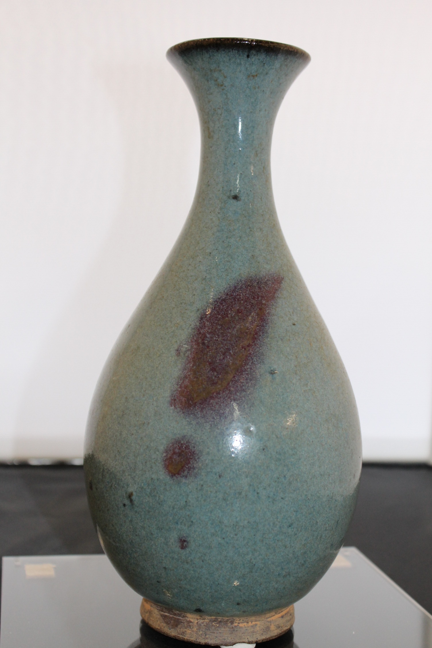 中国古美術/鈞窯紫班窯変燭台/ 中国古美術/鈞窯紫班窯変燭台/