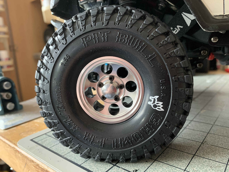 CC-02の新ホイール＆タイヤ : WKクローリング日記 Ver.3