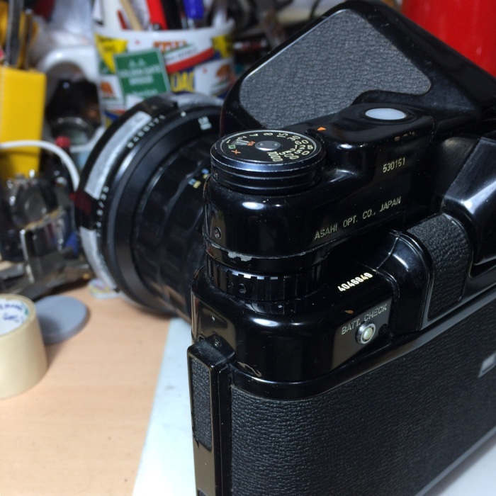 Pentax 67 シャッターダイヤルアダプター : 相模原・町田エリアの写真