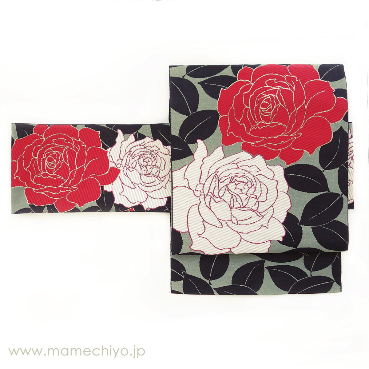 博多織の名古屋帯「薔薇」をご紹介♪ : mamechiyo modern Blog