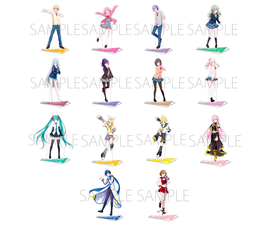 プロセカアクスタ】アクリルスタンドシリーズまとめ | セカイの案内人