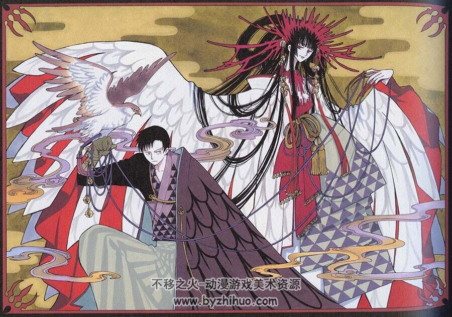 xxxHOLiC 胡蝶ノ夢CLAMP插画画集- 不移之火资源网