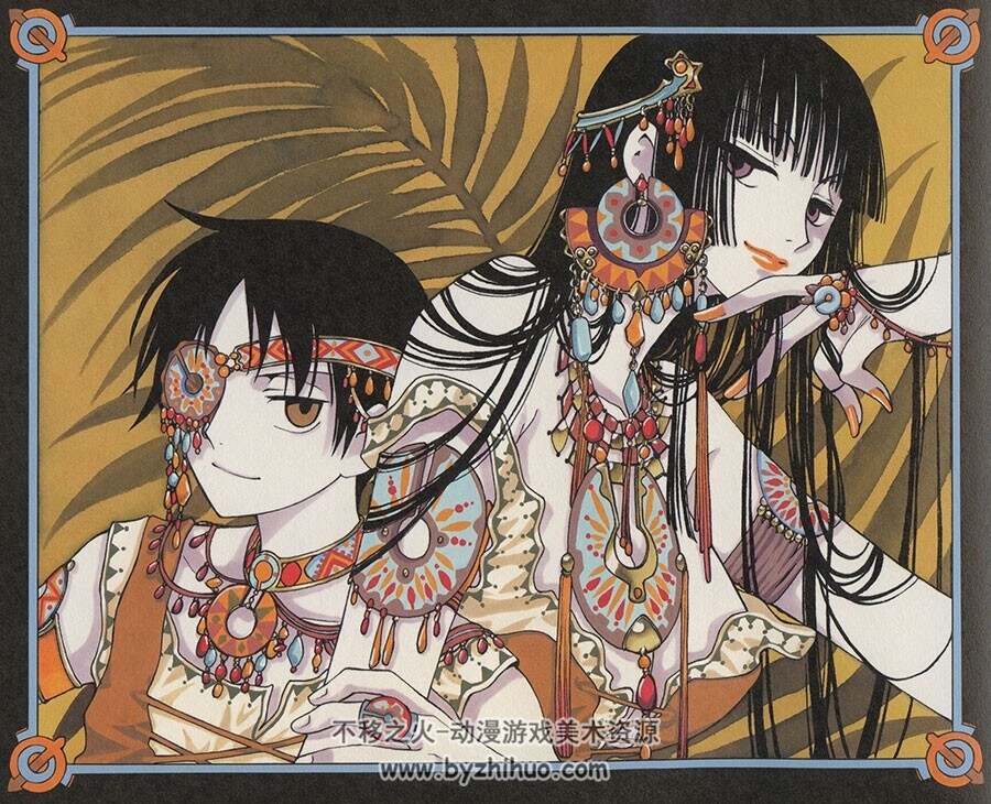 xxxHOLiC 胡蝶ノ夢CLAMP插画画集- 不移之火资源网