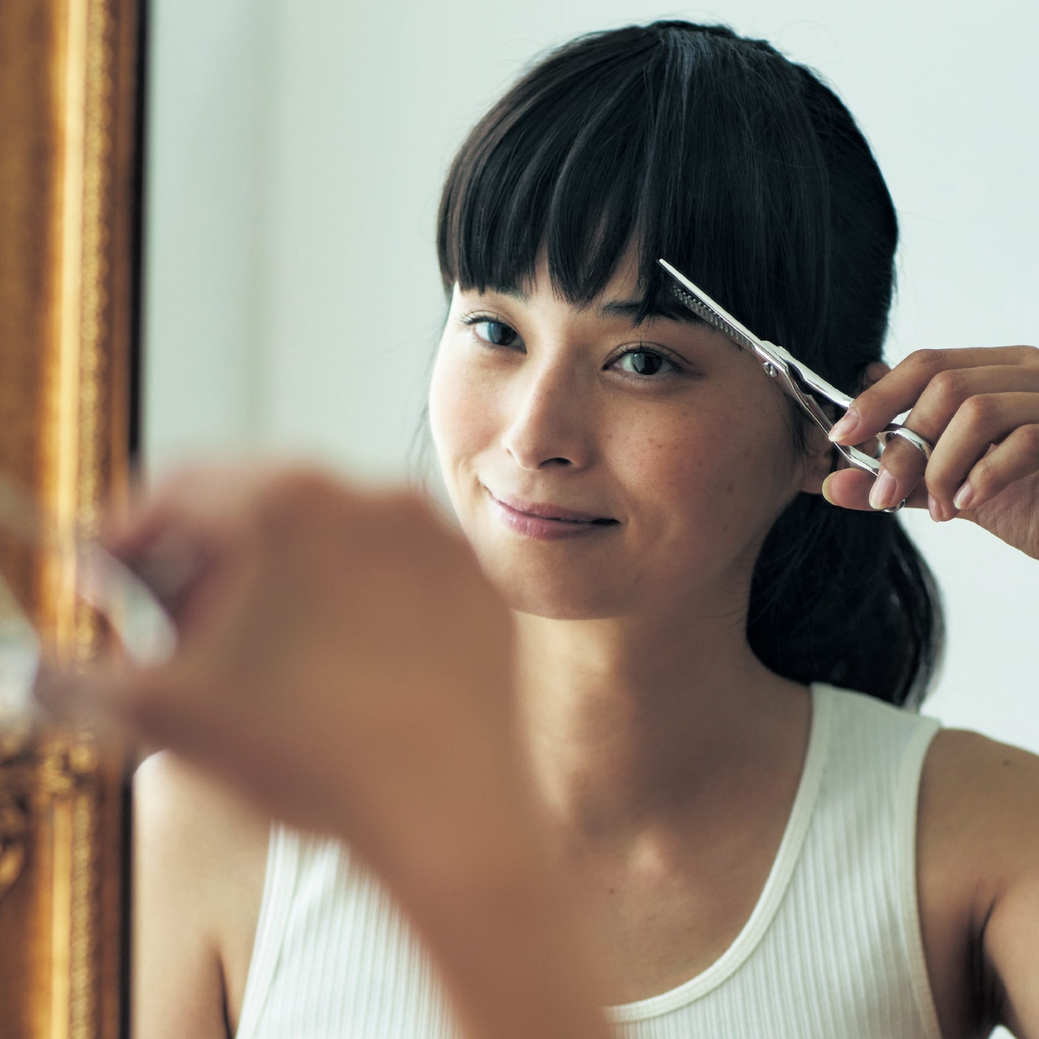 思い通りにカットできるプロ美容師ハサミ（ブラシ/ヘアケア用品