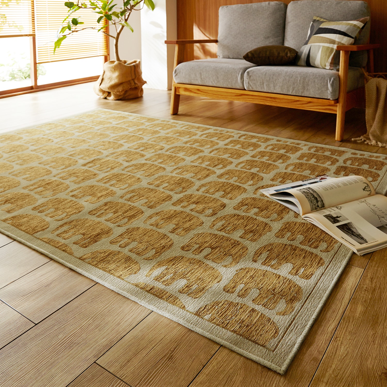 ゴブランシェニール織ラグ（ラグ）｜(フィンレイソン/Finlayson)｜通販