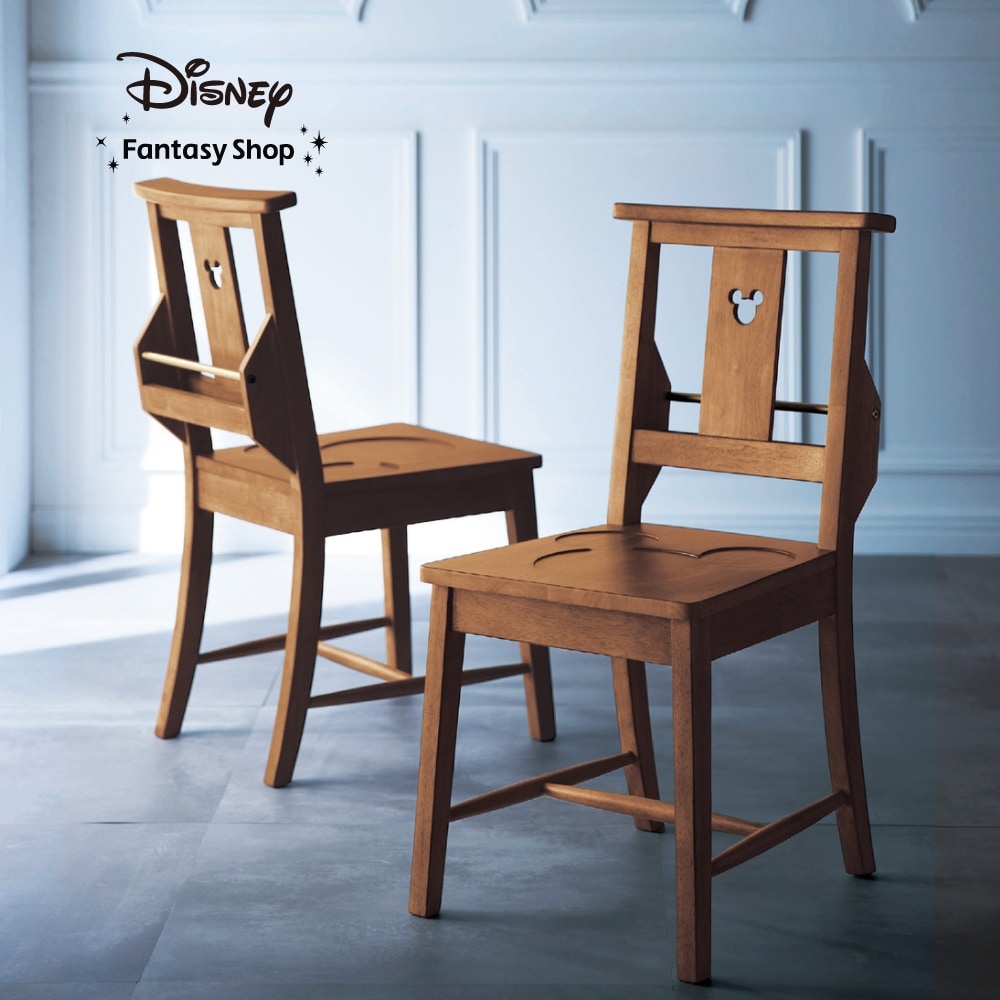 アンティーク調チャーチチェア「ミッキーモチーフ」(ディズニー/Disney