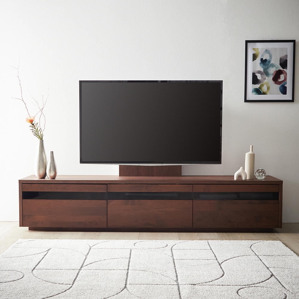 テレビを壁掛けにも設置出来るテレビ台 【アリエ -ALLIER-】＜テレビ