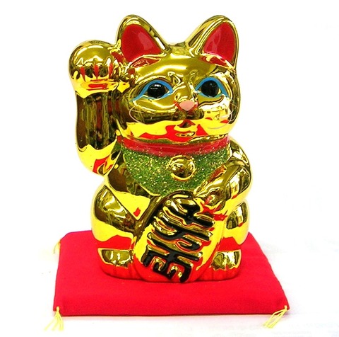 開店祝い等の御祝いには開運縁起物の招き猫 全品特価販売 ＜ 【山口