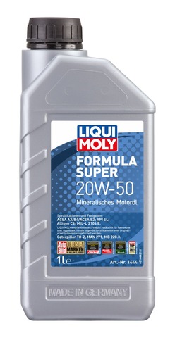LIQUI MOLY フォーミュラ スーパー 20W-50 旧車向け 鉱物油 1L 1444