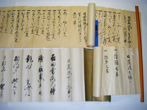 江戸 正徳 古文書 武家 武術 兵法 弓道 「日置流 弓術 秘伝書 巻物 4巻