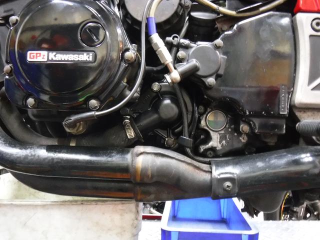 GPZ900R ウォーターポンプ交換（Ride Outの作業実績 2018/10/09