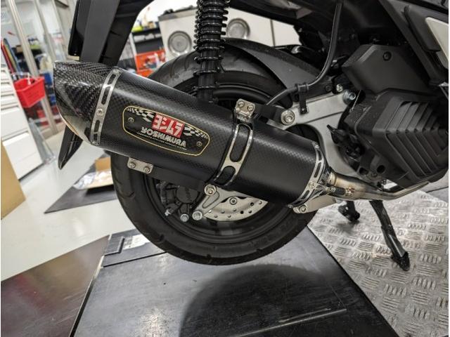 PCX125(JK05)ヨシムラマフラー交換（ライコランド 姫路店の作業実績