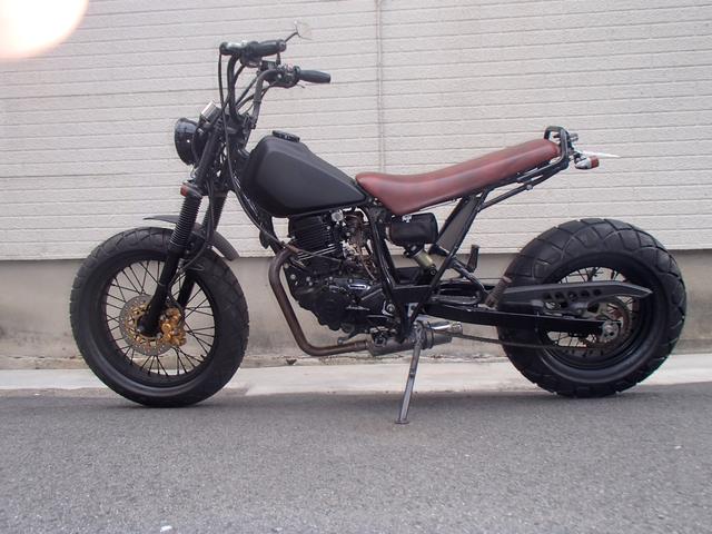 ヤマハ TW200E ロングスイングアーム 20センチロング ストリート