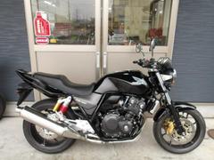 CB400SF TSRフルエキ交換作業（ライダーハウスドリームの作業実績 2022