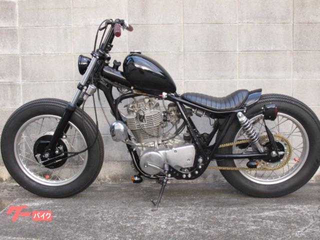 ヤマハ SR400 フルカスタム ボバー チョッパー ブラック 1JR
