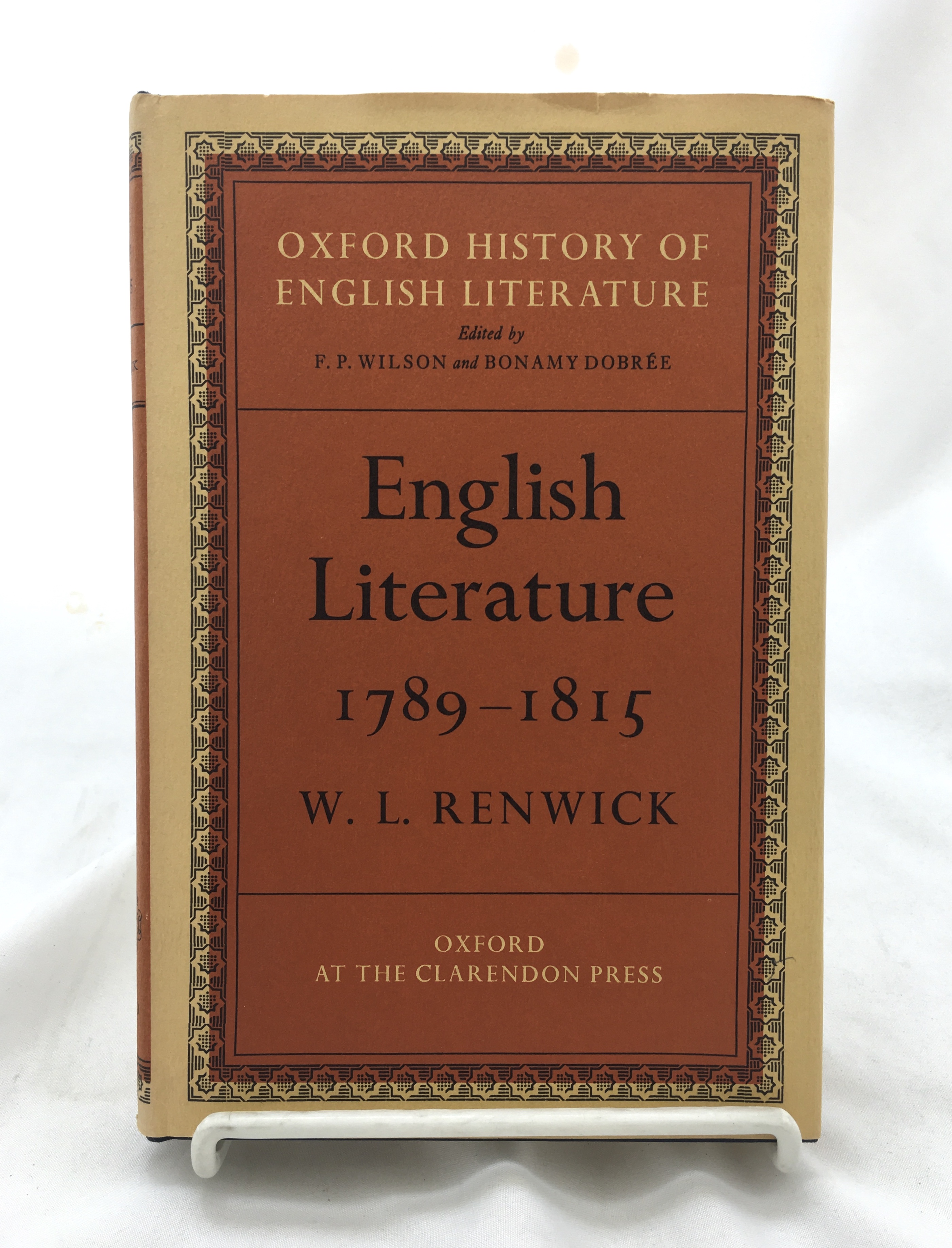 Oxford History of English Literature by Wilson, F. P., Bonamy