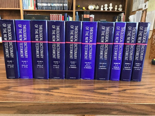 Theological Dictionary Of The New Testament. 10 Volume Set