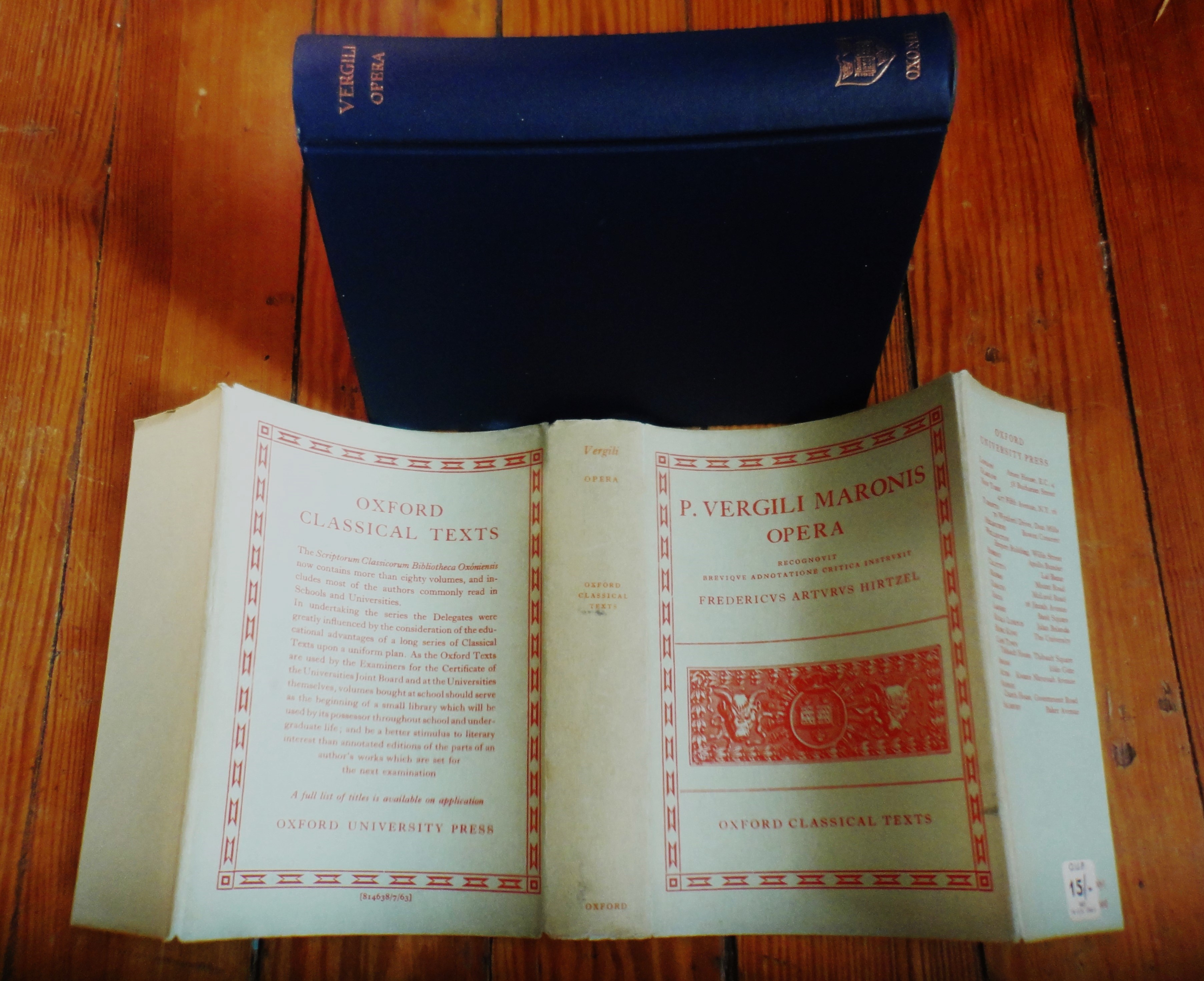 Opera (Oxford Classical Texts) da Virgil (P. Vergili Maronis