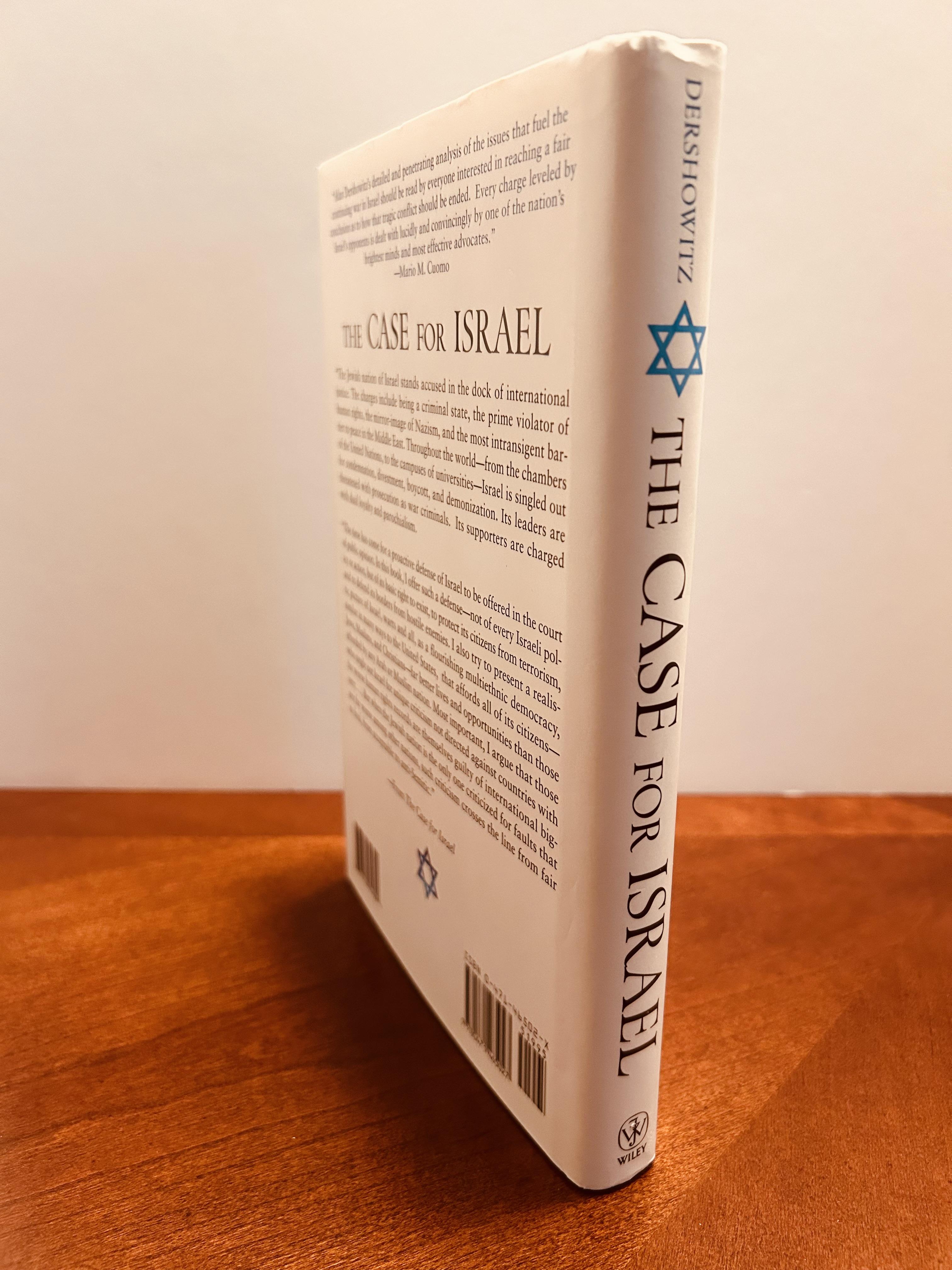 The Case for Israel by Dershowitz, Alan: As New Hardcover (2003