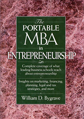 The Portable MBA in Entrepreneurship by William D. Btygrave: Good
