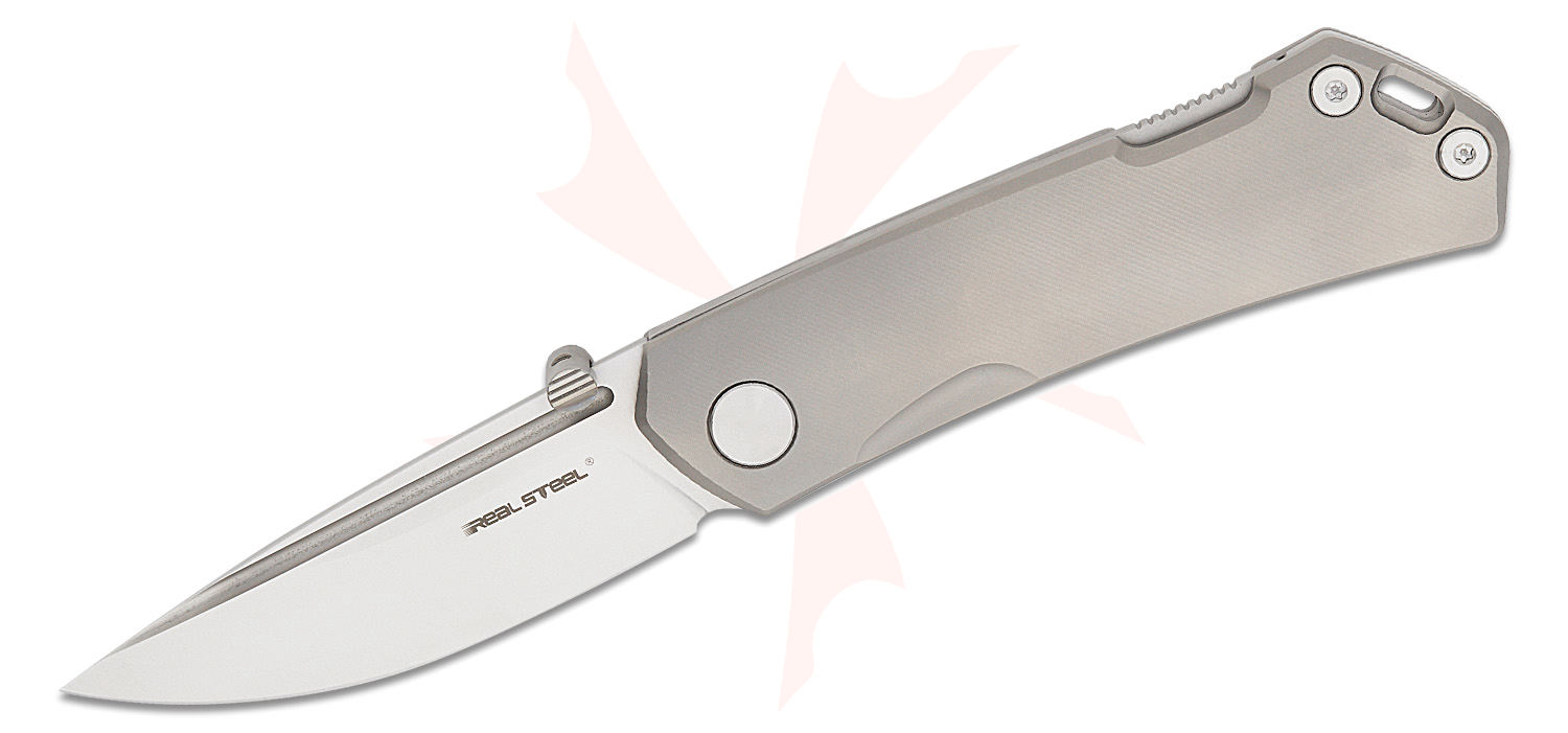 Real Steel Knives Luna Maius Lockback Folding Knife 3.03