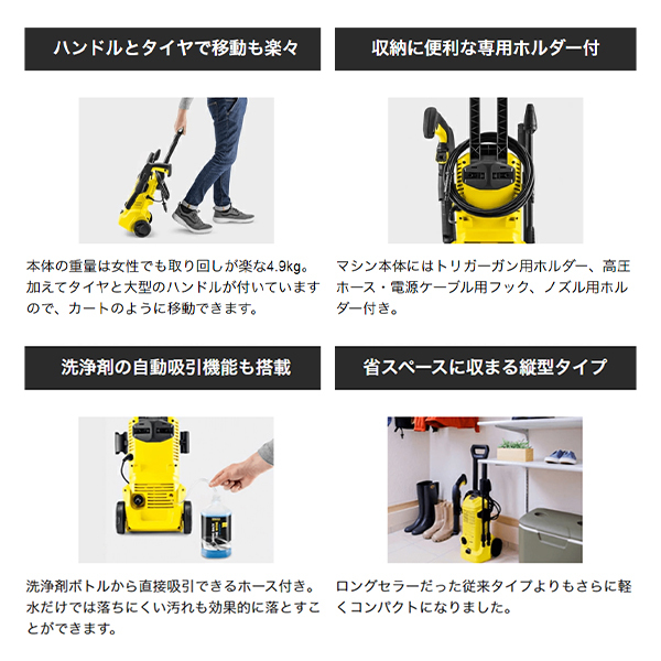 KARCHER(ケルヒャー) 1.602-517.0 K 2 Upright [高圧洗浄機 (全国対応