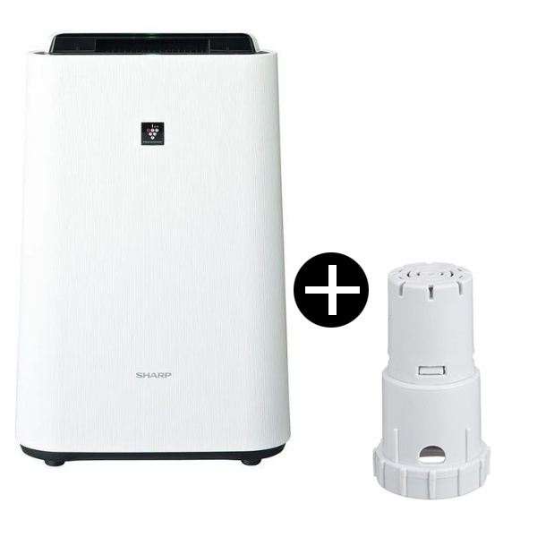SHARP KC-S50-W ホワイト系 プラズマクラスター7000 [加湿空気清浄機