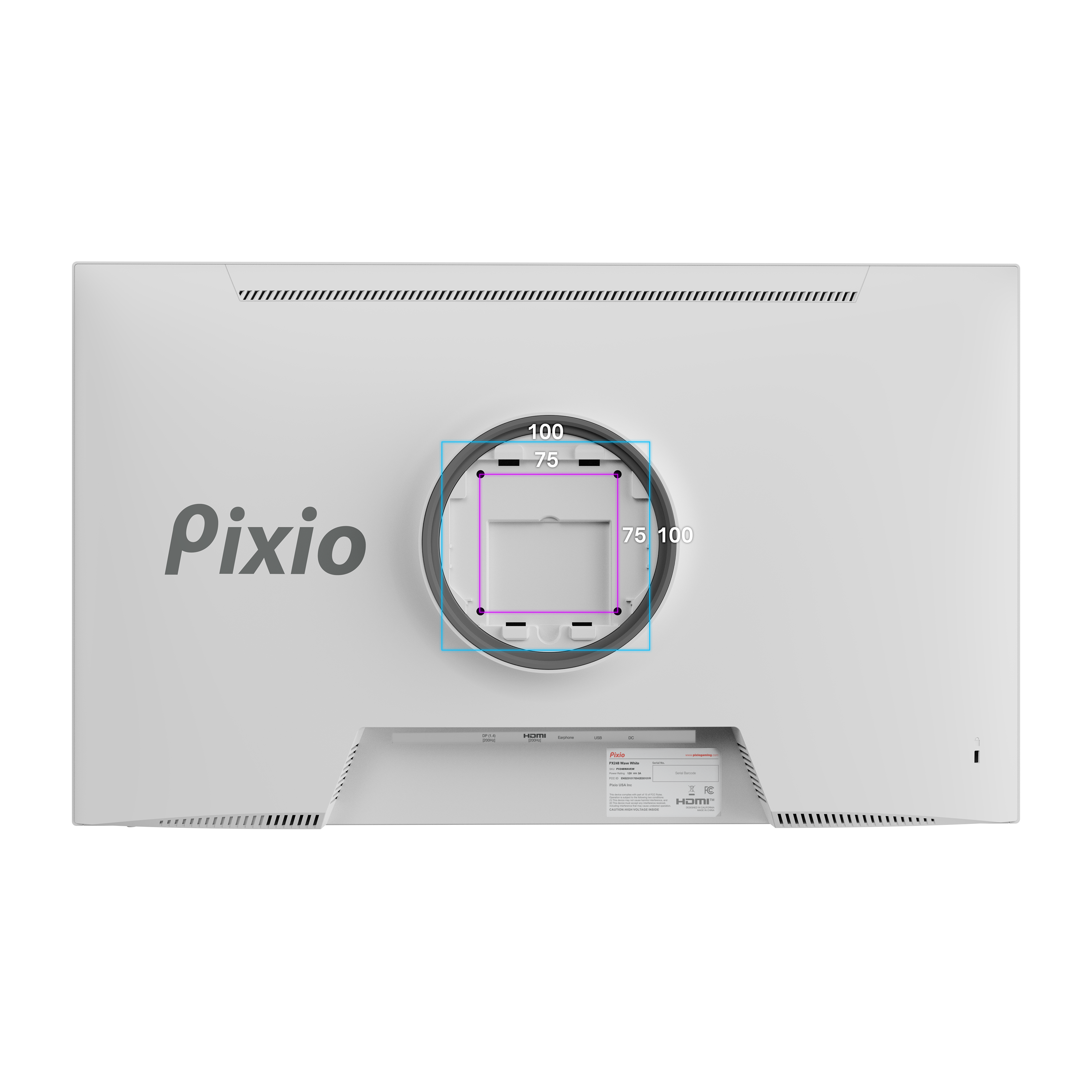Pixio PX248 Wave | 24 inch 1080p 200Hz 1ms (GTG) FAST IPS Gaming