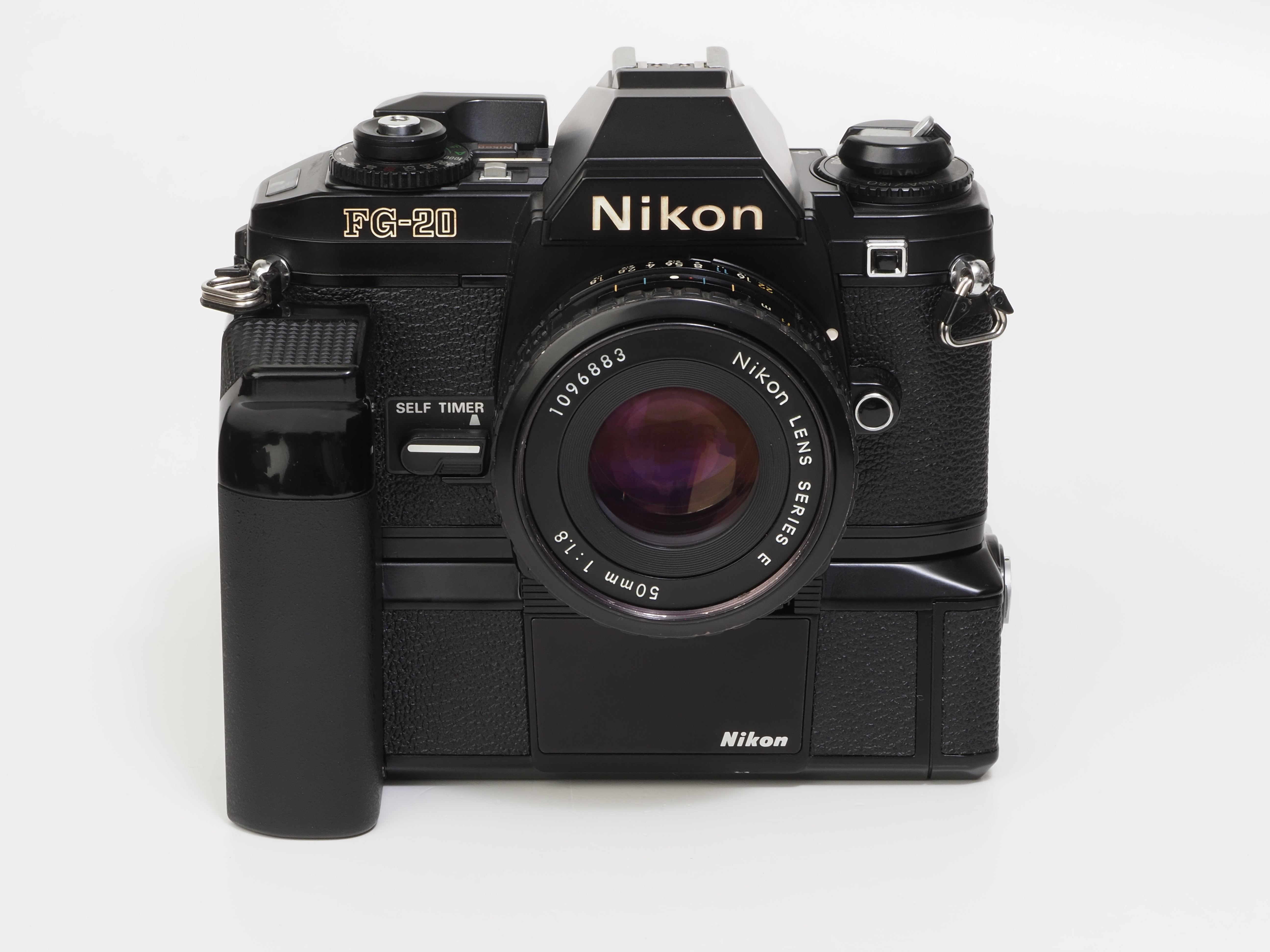 Nikon FG-20 一眼レフカメラレンズ付きアンティークカメラ