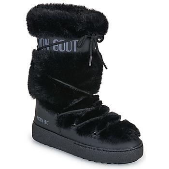 Moon Boot MOON BOOT CLASSIC FAUX FUR Black - Free delivery