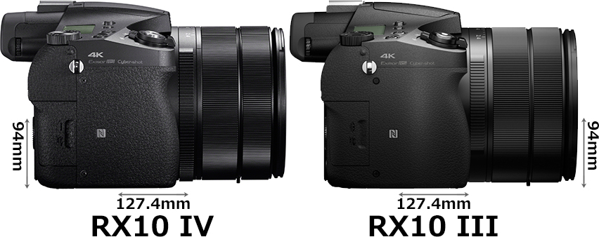 RX10 IV」と「RX10 III」の違い - フォトスク