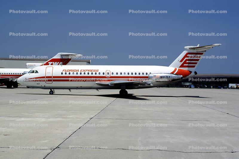 N107EX, BAC 1-11 201/Z/AC, BAC 111-201AC, BAC-1-11, Photo