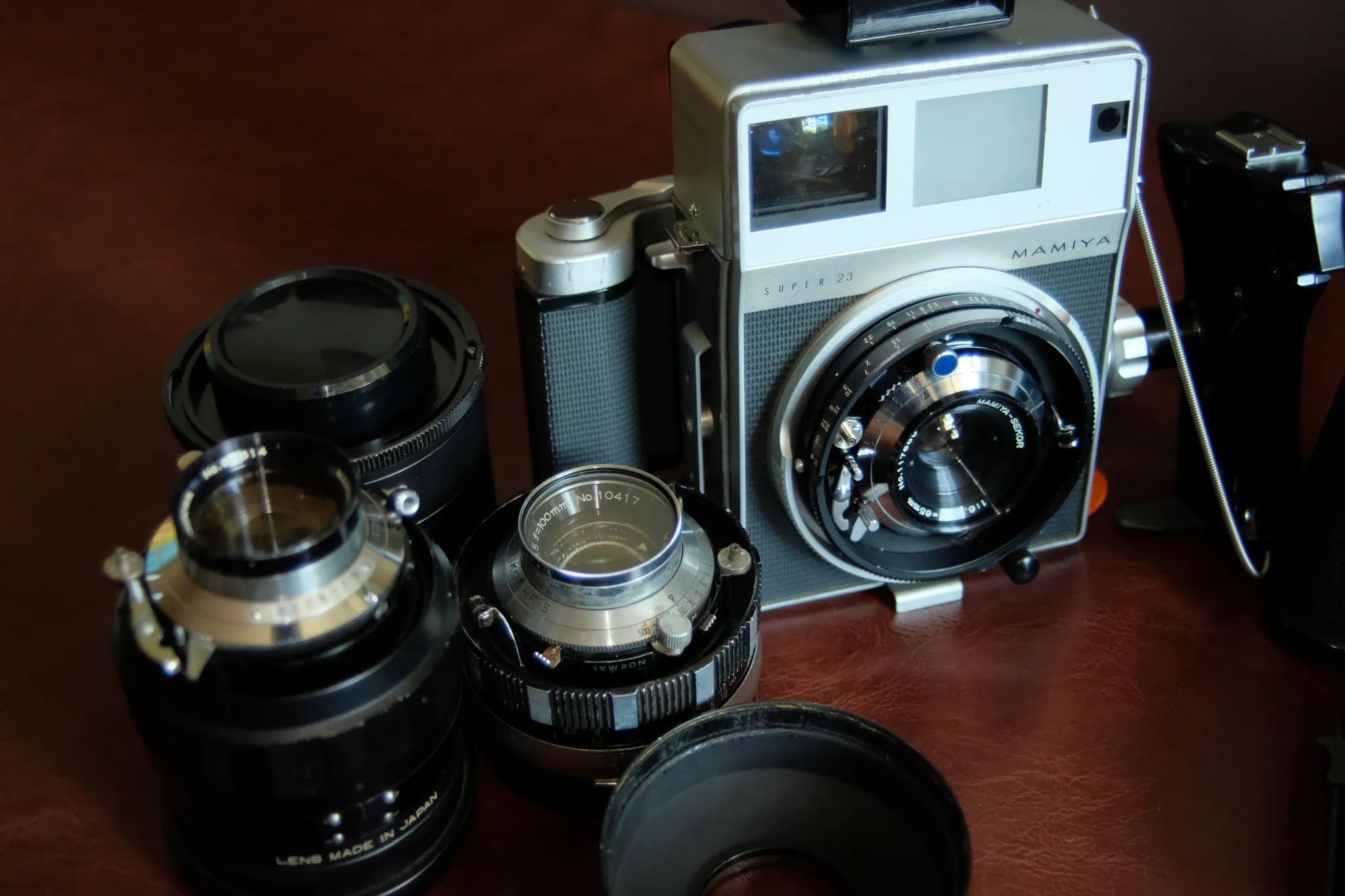 Mamiya Press Super 23 | Gears | Photo by Tommy Ku