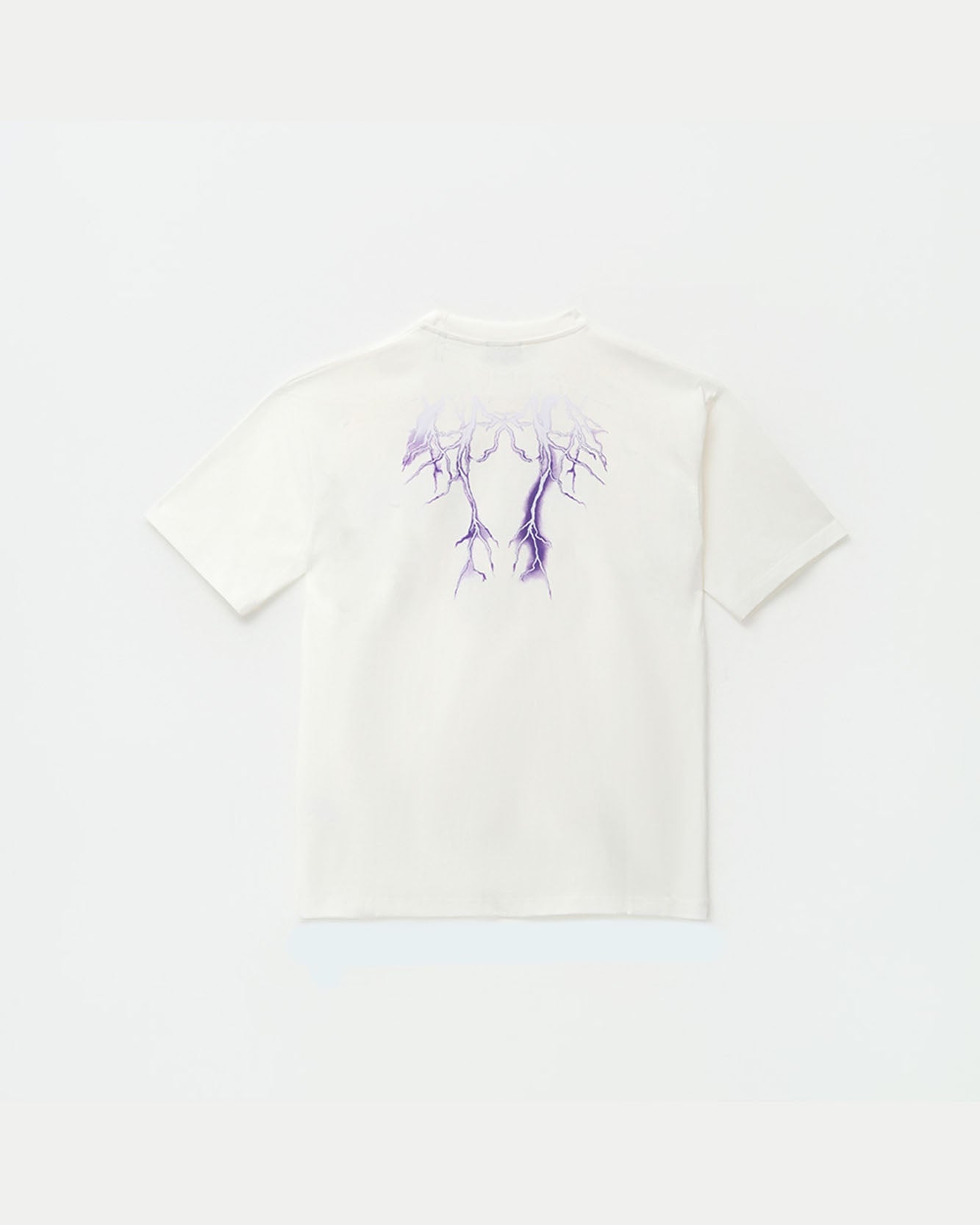 OFFWHITE TEE WITH SHADE LIGHTNING PURPLE – Phobia Archive