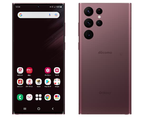 ドコモ Galaxy S22 Ultra SC-52C 発表、ハイスペックなSペン内蔵モデル