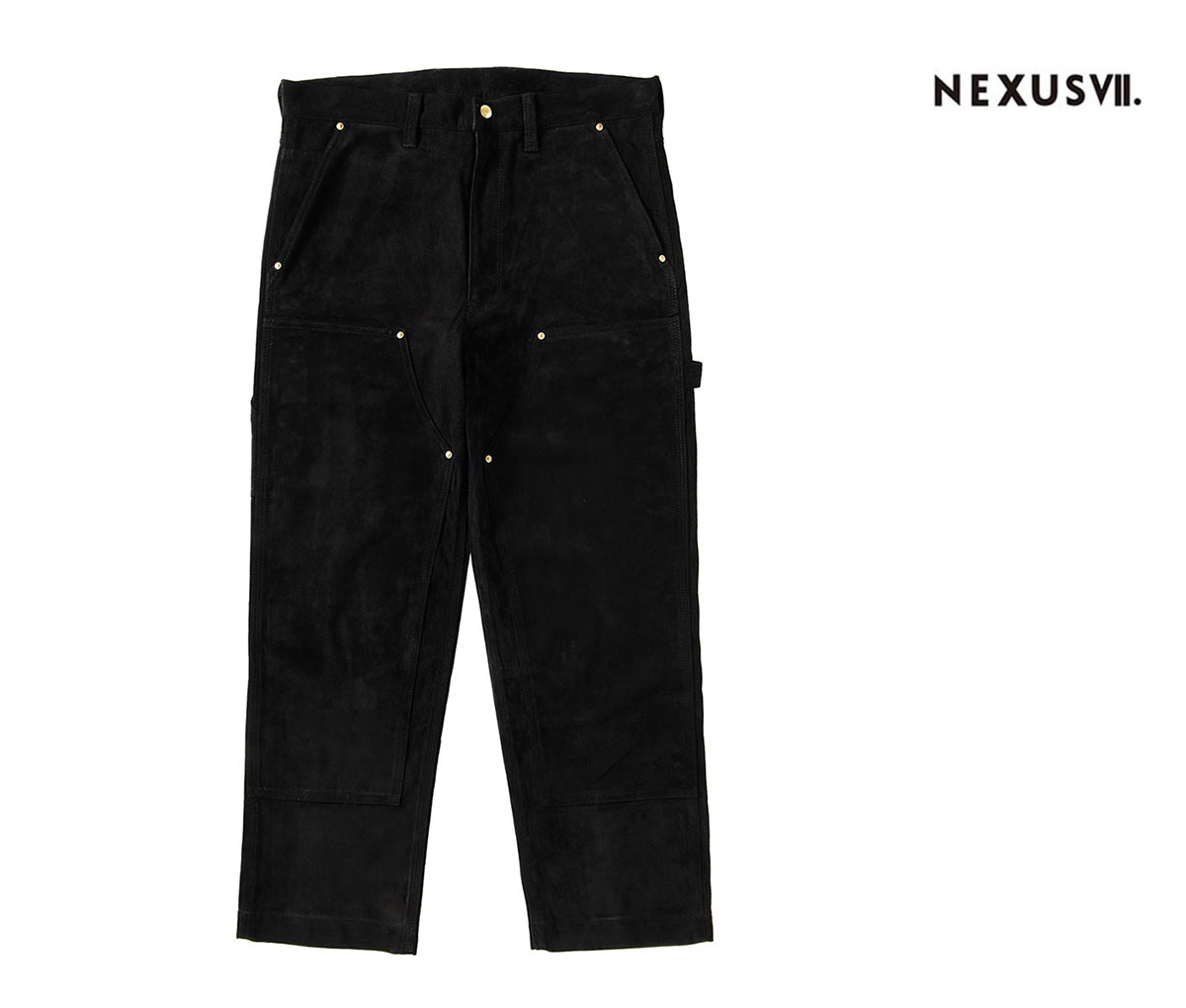 ネクサスセブン NEXUSVII. スウェードダブルニーパンツ SUEDE W-KNEE
