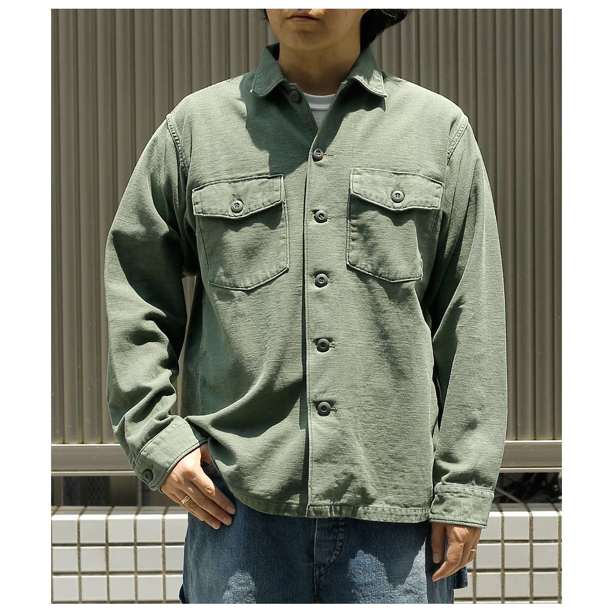 40% ポイント還元!! orSlow オアスロウ 日本製 ''グリーンユーズド