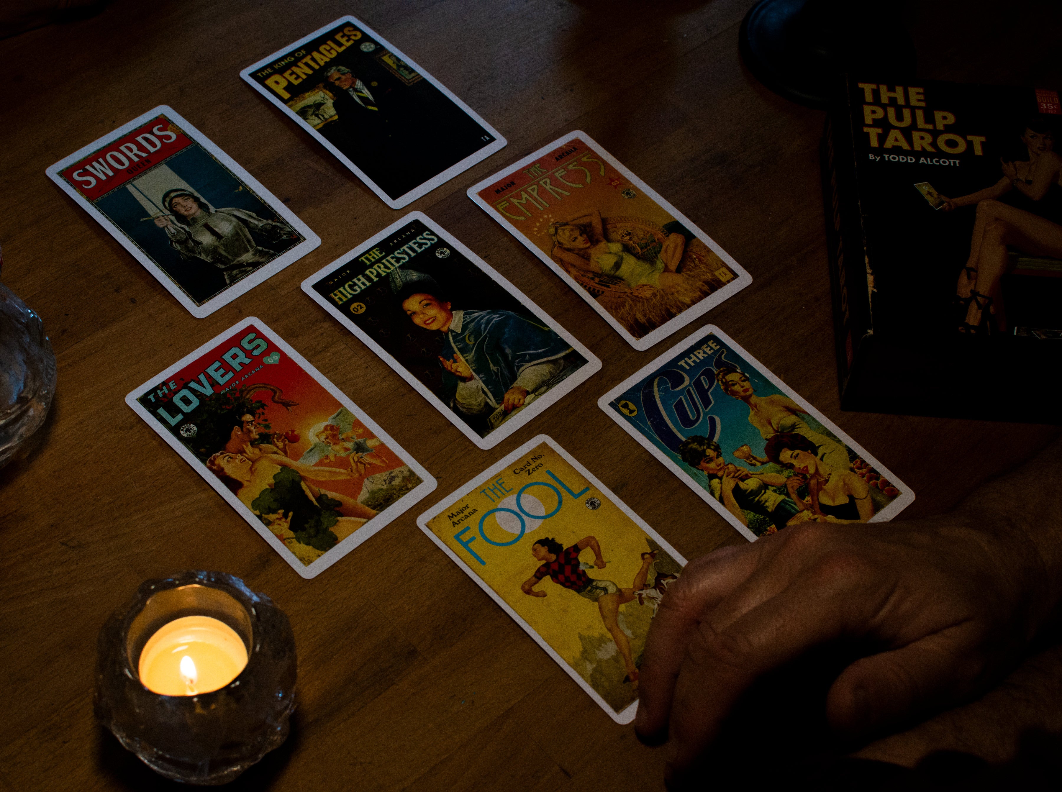 Pulp Tarot Deck by Todd Alcott | Smart and Funny Gifts by UPG