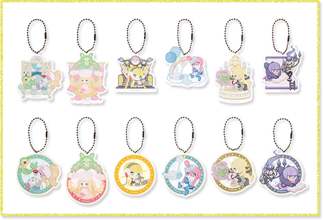 ポケモンBW、シロナとカトレアのグッズ登場。フウロやカミツレ、シキミ