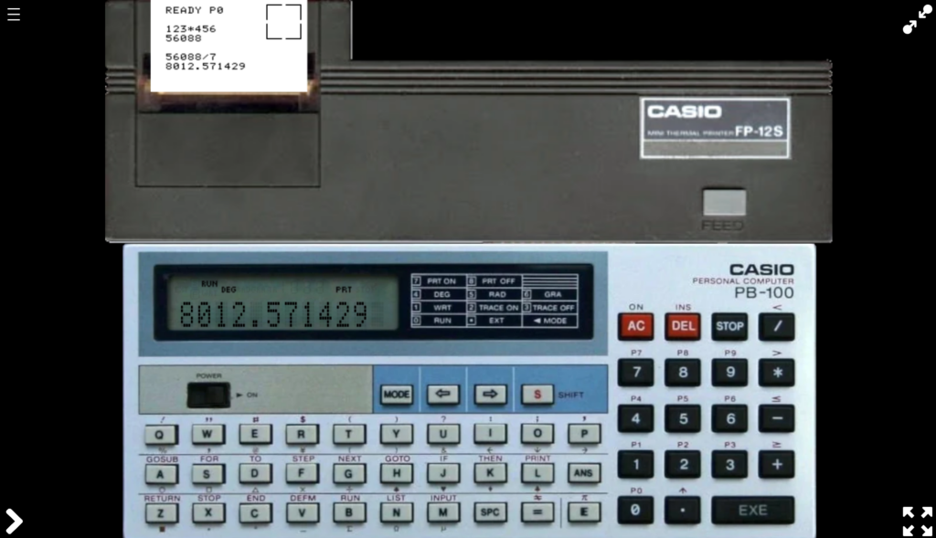The Almost Casio PB-100 – PockEmul