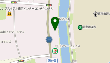 ヤマト運輸 白金営業所(港白金1丁目)」(港区-ヤマト運輸-〒108-0075)の