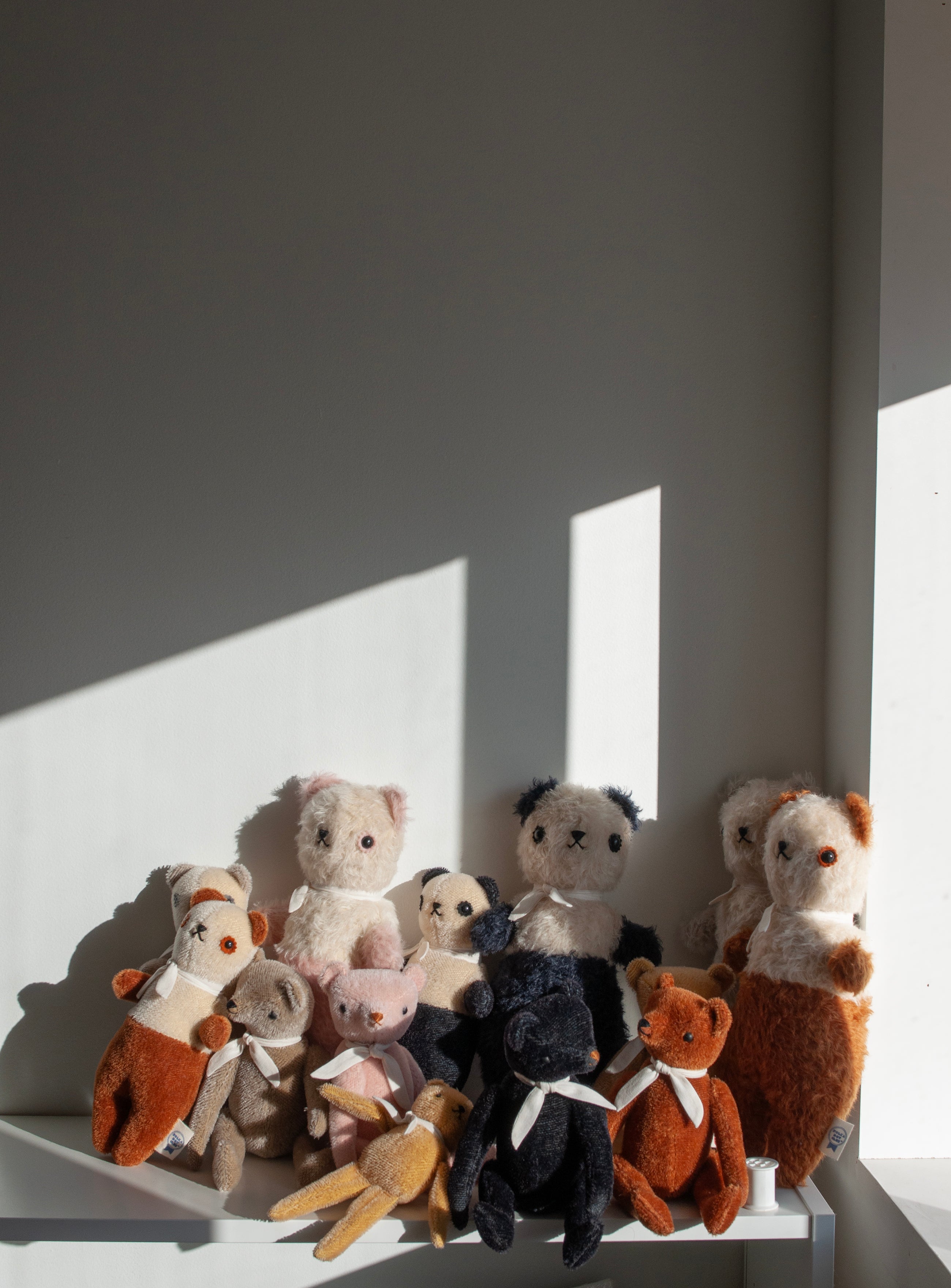 ぬいぐるみ・マスコット polkadotclub Classic Bear misha and puff